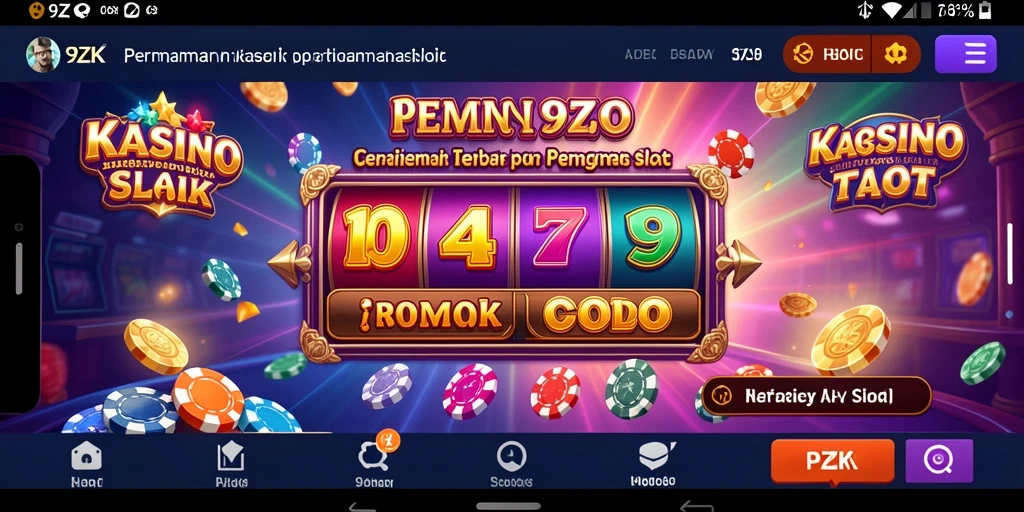 Screenshot gameplay menarik dari permainan slot di 9ZK.